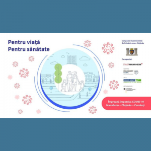 „Pentru Viață. Pentru Sănătate” – campanie de informare privind măsurile de protecție anti-COVID-19