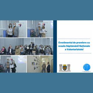Evenimentul de premiere cu ocazia Săptămânii Naționale a Voluntariatului
