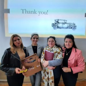 On the 21st of October our lyceum had a great event of holding the English language day