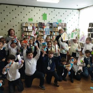 Сегодня ученики 1 а кл.попрощались с Букварем!